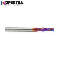 Amana Tool 46033-K CNC Solid Carbide Spektra™ Extreme Tool Life Coated Mortise Compression Spiral 1/4 Dia x 7/8 Inch x 1/4 Shank