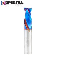 Amana Tool 46034-K CNC Solid Carbide Spektra™ Extreme Tool Life Coated Mortise Compression Spiral 1/2 Dia x 1 Inch x 1/2 Shank