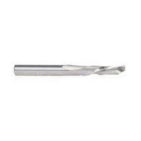 Amana Tool 46036 CNC Solid Carbide Compression Spiral Single Flute 1/4 Dia x 1 Inch x 1/4 Inch Shank