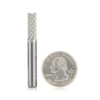 Amana Tool 46110 End Mill Point Diamond Pattern Composite Cutting 1/4 Dia x 3/4 x 1/4 Inch Shank