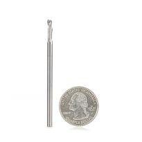 Amana Tool 46137 CNC Solid Carbide Compression Spiral Single Flute 1/8 Dia x 3/8 x 1/8 Inch Shank