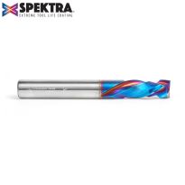 Amana Tool 46171-K CNC Solid Carbide Spektra™ Extreme Tool Life Coated Compression Spiral 3/8 Dia x 7/8 x 3/8 Inch Shank