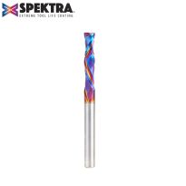 Amana Tool 46177-K CNC Solid Carbide Spektra™ Extreme Tool Life Coated Compression Spiral 1/4 Dia x 1-1/4 x 1/4 Shank