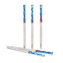 Amana Tool 46180-K-5 5-Pack CNC Solid Carbide Spektra™ Extreme Tool Life Coated Compression Spiral 1/8 Dia x 13/16 Inch x 1/8 Shank