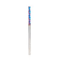 Amana Tool 46180-K-M CNC Solid Carbide Spektra™ Extreme Tool Life Coated Compression Spiral 3mm Dia x 21mm x 3mm Shank