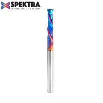 Amana Tool 46181-K CNC Solid Carbide Spektra™ Extreme Tool Life Coated Compression Spiral 3/16 Dia x 1 x 3/16 Shank