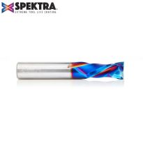 Amana Tool 46182-K CNC Solid Carbide Spektra™ Extreme Tool Life Coated Compression Spiral 1/2 Dia x 1 x 1/2 Inch Shank