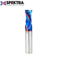 Amana Tool 46182-K CNC Solid Carbide Spektra™ Extreme Tool Life Coated Compression Spiral 1/2 Dia x 1 x 1/2 Inch Shank
