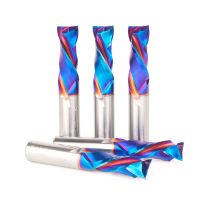 Amana Tool 46188-K-5 5-Pack CNC Solid Carbide Spektra™ Extreme Tool Life Coated Compression Spiral 1/2 Dia x 1-1/4 x 1/2 Inch Shank