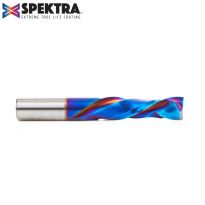 Amana Tool 46195-K CNC Solid Carbide Spektra™ Extreme Tool Life Coated Compression Spiral 1/2 Dia x 1-3/4 x 1/2 Inch Shank