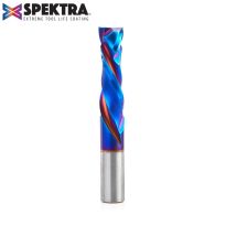 Amana Tool 46195-K CNC Solid Carbide Spektra™ Extreme Tool Life Coated Compression Spiral 1/2 Dia x 1-3/4 x 1/2 Inch Shank