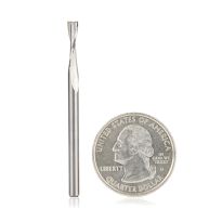 Amana Tool 46240 Solid Carbide Spiral Plunge for Solid Wood 1/8 Dia x 1/2 x 1/8 Shank x 2 Inch Long Up-Cut