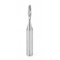 Amana Tool 46241 Solid Carbide Spiral Plunge for Solid Wood 1/8 Dia x 1/2 x 1/4 Inch Shank Up-Cut
