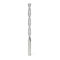 Amana Tool 46279 Solid Carbide CNC Foam Cutting Up-Cut Square End Spiral 3/8 Dia x 4-1/2 x 3/8 Shank x 7 Inch Long Router Bit