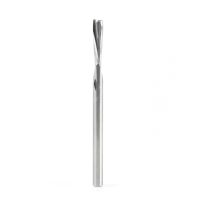 Amana Tool 46340 Solid Carbide Spiral Plunge for Solid Wood 1/8 Dia x 1/2 x 1/8 Shank x 2 Inch Long Down-Cut