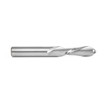 Amana Tool 46478 Solid Carbide Down-Cut Ball Nose Spiral 3/8 Dia x 1-1/4 Inch x 3/8 Shank Router Bit