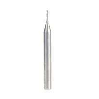 Amana Tool 46510 Solid Carbide Up-Cut Ball Nose Spiral 1/16 Dia x 1/4 Inch x 1/4 Shank Router Bit