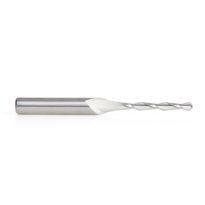 Amana Tool 46512 Solid Carbide Up-Cut Ball Nose Spiral 1/8 Dia x 1 Inch x 1/4 Shank Router Bit