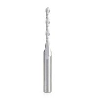 Amana Tool 46512 Solid Carbide Up-Cut Ball Nose Spiral 1/8 Dia x 1 Inch x 1/4 Shank Router Bit
