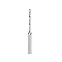 Amana Tool 46564 Solid Carbide CNC Foam Cutting Down-Cut Square End Spiral 1/8 Dia x 1-1/8 x 1/4 Shank x 2-1/2 Inch Long Router Bit