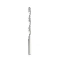 Amana Tool 46566 Solid Carbide CNC Foam Down-Cut Cutting Square End Spiral 1/4 Dia x 2-1/4 x 1/4 Shank x 4 Inch Long Router Bit