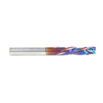 Amana Tool 46708-K CNC Solid Carbide Spektra™ Extreme Tool Life Coated Compression Spiral 1/4 Dia x 7/8 x 1/4 Inch Shank for Baltic Birch Plywood