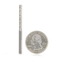 Amana Tool 48010 Solid Carbide Medium Burr with End Mill Point Fiberglass and Composite Cutting 1/8 Dia x 1 x 1/8 Shank Router Bit