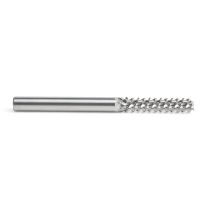 Amana Tool 48012 Solid Carbide Medium Burr with End Mill Point Fiberglass and Composite Cutting 1/4 Dia x 1-1/8 x 1/4 Shank Router Bit