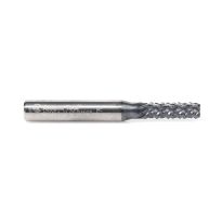 Amana Tool 48051-B High Performance Solid Carbide Fiberglass and Composite Cutting 3/16 Dia x 5/8 x 1/4 Shank AlTiN Coated Burr End Router Bit