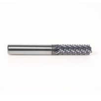 Amana Tool 48063-E High Performance Solid Carbide Fiberglass and Composite Cutting 8mm Dia x 25mm x 8mm Shank AlTiN Coated Mill End Router Bit