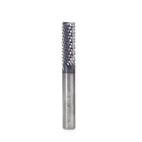 Amana Tool 48063-E High Performance Solid Carbide Fiberglass and Composite Cutting 8mm Dia x 25mm x 8mm Shank AlTiN Coated Mill End Router Bit