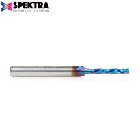 Amana Tool 48302-K CNC Solid Carbide Spektra™ Extreme Tool Life Coated Compression Spiral 3mm Dia x 20mm x 6mm Shank
