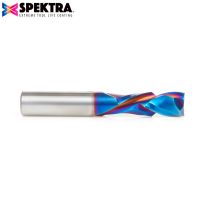 Amana Tool 48310-K CNC Solid Carbide Spektra™ Extreme Tool Life Coated Compression Spiral 10mm Dia x 25mm x 10mm Shank