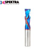 Amana Tool 48310-K CNC Solid Carbide Spektra™ Extreme Tool Life Coated Compression Spiral 10mm Dia x 25mm x 10mm Shank