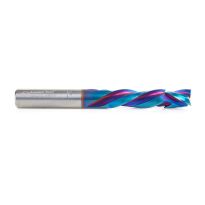 Amana Tool 48325-K-M CNC Solid Carbide Spektra™ Extreme Tool Life Coated Compression Spiral 3 Flute x 8mm Dia x 32mm x 8mm Shank