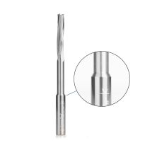Amana Tool 48460 Solid Carbide CNC Foam Cutting Up-Cut Square End 3 Flute Spiral 3/16 Dia x 1 x 1/4 Shank x 3 Inch Long Router Bit with Reduced Shank