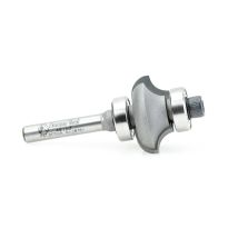 Amana Tool 49150 Matching Corner Round/Cove 1/4 Radius x 1-1/8 Dia x 17/32 x 1/4 Inch Shank with Double Ball Bearing