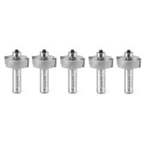 Amana Tool 49350-5 5 Pack Multi-Rabbet Six Different Rabbet Depths 1-3/8 Dia x 1/2 x 1/2 Inch Shank