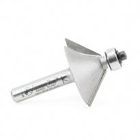 Amana Tool 49400 Carbide Tipped Chamfer 45 Degree x 1-1/4 Dia x 1/2 x 1/4 Inch Shank