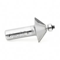 Amana Tool 49402 Carbide Tipped Chamfer 45 Degree x 1-1/4 Dia x 1/2 x 1/2 Inch Shank