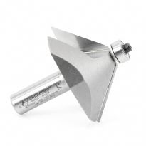 Amana Tool 49406 Carbide Tipped Chamfer 45 Degree x 2-3/8 Dia x 1 Inch x 1/2 Shank