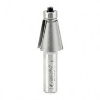 Amana Tool 49407 Carbide Tipped Chamfer 11-1/4 Degree x 7/8 Dia x 1 x 1/2 Inch Shank