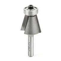 Amana Tool 49408 Carbide Tipped Chamfer 15 Degree x 7/8 Dia x 3/4 x 1/4 Inch Shank