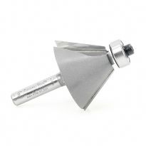 Amana Tool 49412 Carbide Tipped Chamfer 30 Degree x 1-3/8 Dia x 13/16 x 1/4 Inch Shank