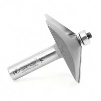 Amana Tool 49416 Carbide Tipped Chamfer 60 Degree x 2-1/2 Dia x 5/8 x 1/2 Inch Shank