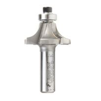 Amana Tool 49545 Carbide Tipped 4 Flute Corner Rounding/Beading 1/2 Radius x 1-5/8 Dia x 11/16 x 1/2 Inch Shank