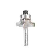 Amana Tool 49547 Carbide Tipped 4 Flute Corner Rounding/Beading 1/4 Radius x 1-1/8 Dia x 7/16 x 1/4 Inch Shank