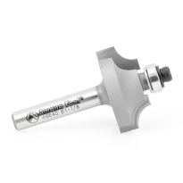 Amana Tool 49640 Carbide Tipped Wainscot Wall Panel Bead Stile Cutter 1-1/8 Dia x 1/2 x 1/4 Radius x 1/4 Inch Shank