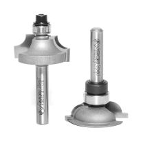 Amana Tool 49643 Carbide Tipped Bead Stile and Rail 1/4 Inch Shank Set