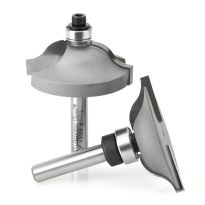 Amana Tool 49667 Carbide Tipped 2-Piece Ogee Stile and Rail 1/4 Inch Shank Set